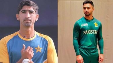 احمد دانیال اور شاہنواز دھانی زمبابوے کیخلاف جاری ون ڈے سیریز سے باہر