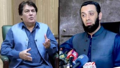 بیرسٹر سیف کاوفاقی وزیر عطا تارڑ