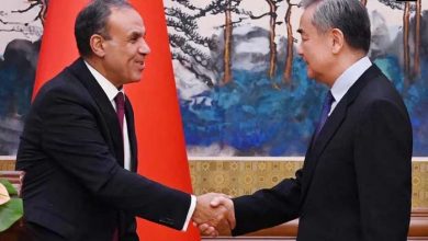 چینی وزیرِ خارجہ کی مصری ہم منصب سے ملاقات