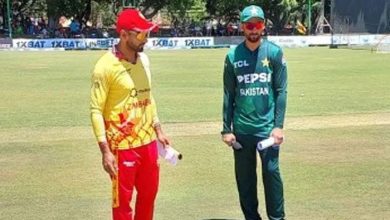 پاکستان اور زمبابوے کے درمیان دوسرا ٹی ٹوئنٹی آج ہوگا
