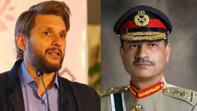 شاہد آفریدی کی آرمی چیف جنرل عاصم منیر سے ملاقات