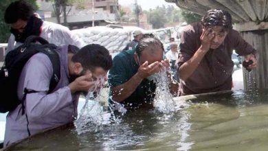 ملک میں آج سے 27 اپریل تک گرمی کی لہر کا امکان