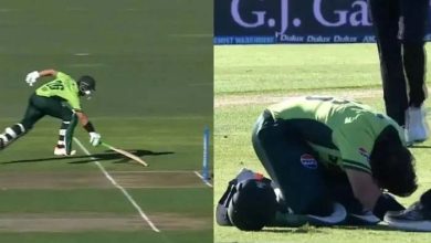 امام کو بیٹنگ کے دوران گیند چہرے پر لگ گئی، ریٹائرڈ ہرٹ ہو کر گراؤنڈ سے باہر چلے گئے