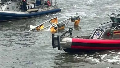 نیویارک: ہیلی کاپٹر دریائے ہڈسن میں گر کر تباہ، 6 افراد ہلاک