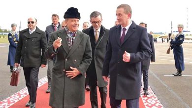 وزیر اعظم شہباز شریف بیلاروس کے دو روزہ دورے پر منسک پہنچ گئے۔