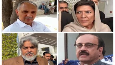 انہوں نے کہا کہ ہم یہاں پر امن بیٹھے ہیں، یہ غیر آئینی باتیں کر رہے ہیں، اگر وہ ہمیں جیل لے جائیں تو ٹھیک ہے، اگر وہ ہمیں کہیں چھوڑ کر جائیں تو ہم واپس آجائیں گے، جب تک بانی پی ٹی آئی سے نہیں ملیں گے ہم اڈیالہ سے باہر رہیں گے۔ ہم اڈیالہ جیل کے اندر جائیں گے یا باہر بیٹھیں گے؟