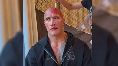 ڈوین جانسن کی بیٹیوں کے ساتھ "میک اپ پارٹی"، دل کو چھو لینے والی ویڈیو وائرل