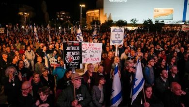اسرائیل میں پُرامن عوامی مظاہرہ، شہریوں کا نیتن یاہو حکومت سے جنگ بندی کا مطالبہ