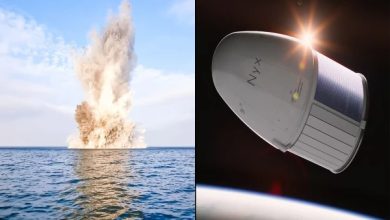 خلائی کیپسول Nyx کی کامیاب لانچ کے بعد پیراشوٹ کی ناکامی، سمندر میں گر کر تباہ