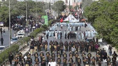 9 محرم الحرام: ملک بھر میں سیکیورٹی کے سخت انتظامات، پرامن جلوسوں کا انعقاد جاری