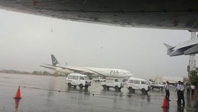 اسلام آباد میں شدید بارشیں، فلائٹ آپریشن متاثر – متعدد پروازیں متبادل ایئرپورٹس کی جانب موڑ دی گئیں