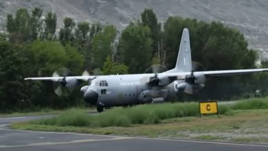 پاک فضائیہ کا گلگت بلتستان میں ریلیف آپریشن، جان بچالی گئی