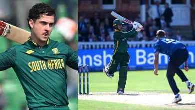 میتھیو بریٹزکی کا تاریخی کارنامہ: ابتدائی 5 ون ڈے میچز میں 5 نصف سنچریاں بنانے والے پہلے کھلاڑی بن گئے