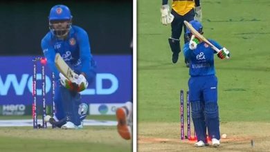 ایشیا کپ 2025: راشد خان بولڈ ہونے کے بعد ریویو مانگ بیٹھے، سوشل میڈیا پر مذاق بن گئے