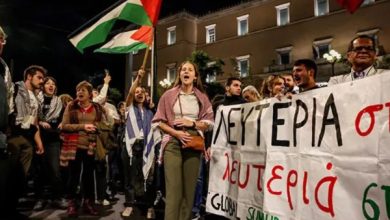 یورپ بھر میں گلوبل صمود فلوٹیلا پر اسرائیلی حملے کے خلاف احتجاجی مظاہرے