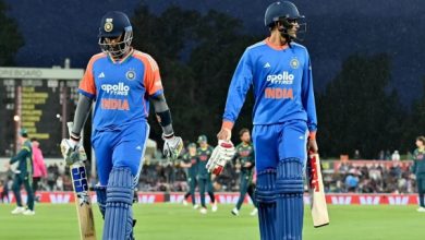 آسٹریلیا اور بھارت کے درمیان پہلا ٹی ٹوئنٹی میچ بارش کی نذر