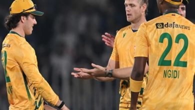 پاکستان کے خلاف سیریز سے قبل جنوبی افریقہ کو بڑا دھچکا، ڈیوالڈ بریوس ون ڈے سیریز سے باہر پاکستان کے خلاف سیریز سے قبل جنوبی افریقہ کو بڑا دھچکا، ڈیوالڈ بریوس ون ڈے سیریز سے باہر