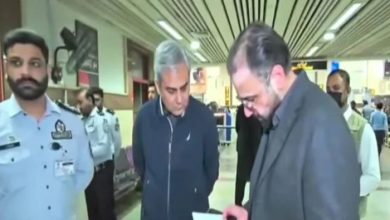 وزیر داخلہ محسن نقوی اور وفاقی وزیر چوہدری سالک کا لاہور ایئرپورٹ کا اچانک دورہ