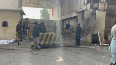 ایف سی ہیڈکوارٹر خودکش دھماکا؛ حملہ آور افغان شہری تھے، نادرا نے تصدیق کردی