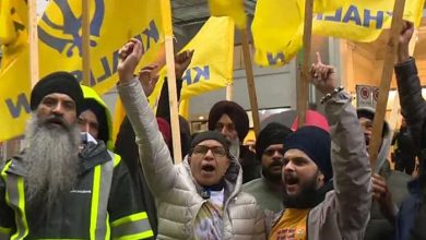 لندن: سکھ کمیونٹی کا بنگلادیشی حکومت کے حق میں اور بھارت کے خلاف بھرپور مظاہرہ