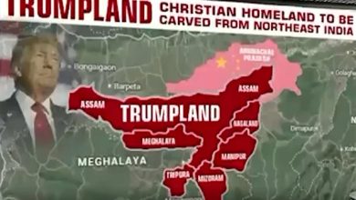 سکھ فار جسٹس کا بھارت میں عیسائیوں کے لیے علیحدہ وطن 'ٹرمپ لینڈ' کا مطالبہ، نقشہ جاری