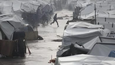 غزہ میں شدید سردی اور طوفانی بارشیں، انسانی بحران مزید سنگین