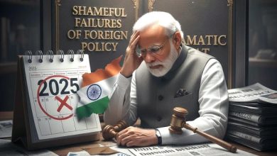 2025ء ؛ بھارتی خارجہ پالیسی کی شرمناک ناکامیوں اور بدترین سفارتی ہزیمت کا سال