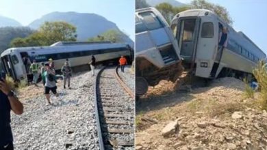 میکسیکو: ٹرین پٹری سے اترنے کے باعث ہولناک حادثہ، 13 افراد ہلاک، درجنوں زخمی
