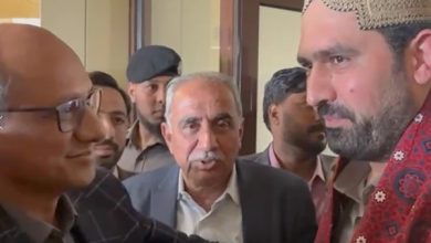 کراچی: وزیراعلیٰ خیبرپختونخوا سہیل آفریدی کی آمد، پی ٹی آئی کارکنوں میں بدنظمی اور ہاتھا پائی