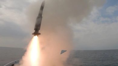 پاک بحریہ کا زمین سے فضا میں مار کرنے والے میزائل کا کامیاب تجربہ