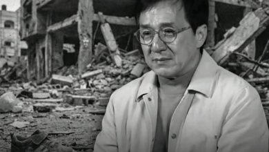 جیکی چین غزہ کے بچوں کی حالت زار پر جذباتی ہو گئے